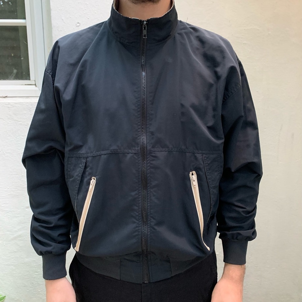 Zip-up Bomber Jacket